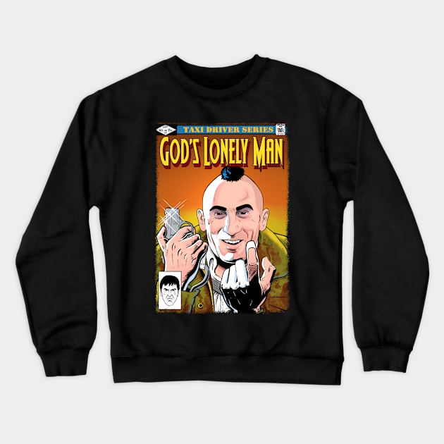 God´s Lonely Man (no Blood) Crewneck Sweatshirt by MarianoSan